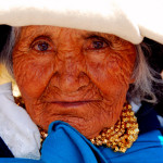 Indigenous Quechua woman, Otavalo market, Ecuador