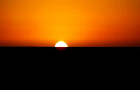 Sunrise over the Galapagos Islands, Ecuador