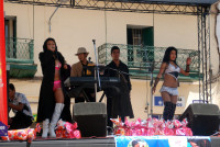 Charity rock concert, Cusco, Peru