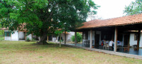 The veranda and restaurant, Flor de Oro, Noel Kempff Mercado National Park, Bolivia