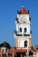 Colonial clock tower, Sucre, Bolivia