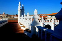 The gorgeous temple of San Felipe Neri, Sucre, Bolivia