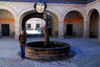 Christi at the National Mint and Museum, Potosi, Bolivia