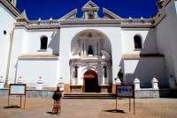 It's behind you! Our Lady of Copacabana, Bolivia