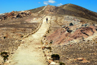 Hiking Isla del Sol, Lake Titicaca, Bolivia, South America