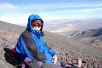 Initial hope turns to gloom, summit day, Parinacota, Sajama National Park, Bolivia