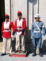 Presidential security, Plaza Pedro D. Murillo, La Paz, Bolivia
