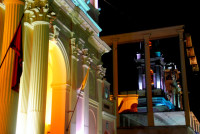19th century cathedral and 21st century architecture, Salta, Argentina
