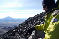Sergio, summit day, Mt. Parinacota, Bolivia