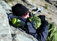 Taking a break from all that hiking, Los Glaciares National Park, Argentina