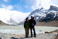 A very windy Laguna Torre, Los Glaciares National Park, Argentina