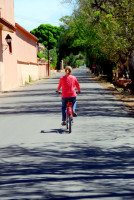 Wine-tasting by bike, Maipu, Argentina
