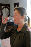 Wine tasting - finally! Bodega Nanni, Cafayete, Argentina