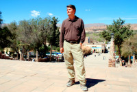Rod looks for inspiration in Humahuaca, Argentina