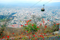 Teleferico, Cerro San Bernado, Salta, Argentina