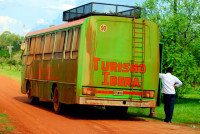 Bus ride to Colonia Carlos Pelligrini, Argentina