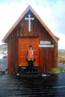 Tiny church on Cape Horn Island