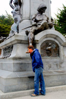 A lucky Kiss? Punta Arenas, Chile