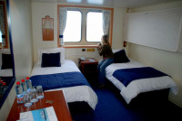 Room 114 on the Patagonia deck, MV Mare Australis, Punta Arenas, Chile