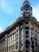 Facade, central business district, Buenos Aires, Argentina