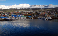 Ushuaia waterfront, Tierra del Fuego, Argentina