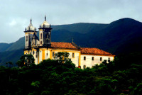 Igreja de Sao Francisco de Paula, Ouro Preto, Brazil