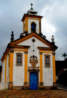 Igreja nossa senhora das Merces de Cima, Ouro Preto, Brazil