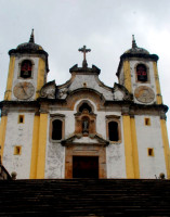 Igreja de Santa Efigerua dos Pretos, Eastern parish, Ouro Preto, Brazil