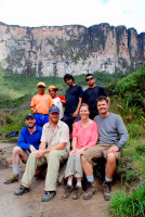 The successful summit team, Roraima trek, Canaima national park, Venezuela The successful summit team, Roraima trek, Canaima national park, Venezuela