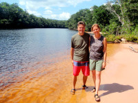 The Carrao River is quite idyllic when you're not navigating it! The Carrao River is quite idyllic when you're not navigating it!