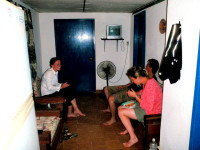 The rickety kitchen of our chalet in Playa El Agua, Margarita Island, Venezuela The rickety kitchen of our chalet in Playa El Agua, Margarita Island, Venezuela