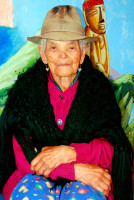 Muisca lady, Raquira, Colombia