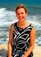 Christi's looking good in West Africa