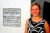 We're not the first tourists to visit Cape Coast Castle (Ghana, West Africa)