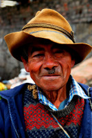 Indigenous Muisca gentleman, Villa de Leyva, Colombia