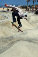 Getting some air, Venice (Los Angeles) California
