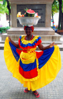 Fruit seller, Old Town Cartagena, Colombia