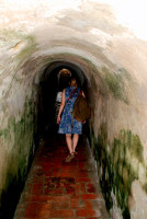 Tunnel, Castillo San Felipe de Barajas, Cartagena, Colombia