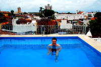 RRoof-top pool, Casa Quero, Cartagena, Colombia