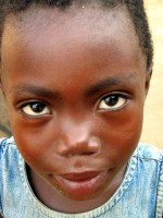 The girl with haunting eyes, Brenu Beach, Ghana, West Africa The girl with haunting eyes, Brenu Beach, Ghana, West Africa
