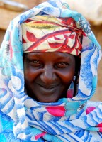 Bozo woman, Niger River, Mali, Africa