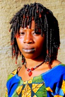 Bambara girl, Djenne, Mali, Africa