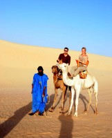 Camel safari, Timbuktu, Mali, Africa Camel safari, Timbuktu, Mali, Africa