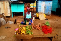 New Elmina market, Ghana, Africa