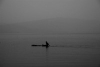 Rush hour, Lake Bosomtwe, Ghana, Africa