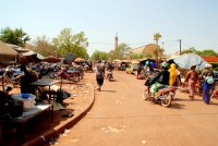 Heading to church, Bobo-Dioulasso, Burkina Faso, Africa