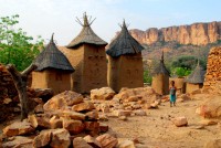 Village of Nombori, Dogon Country, Mali, Africa Village of Nombori, Dogon Country, Mali, Africa