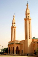 Mosquee Saudique, Nouakchott, Mauritania Mosquee Saudique, Nouakchott, Mauritania