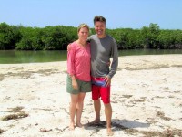 Rod and Christi, Sine-Saloum Delta, Senegal, Africa Rod and Christi, Sine-Saloum Delta, Senegal, Africa
