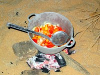 Dinner, Ben Amira, Mauritania, Africa